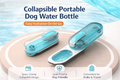 Portable Dog Water Bottle with Collapsible Bowl